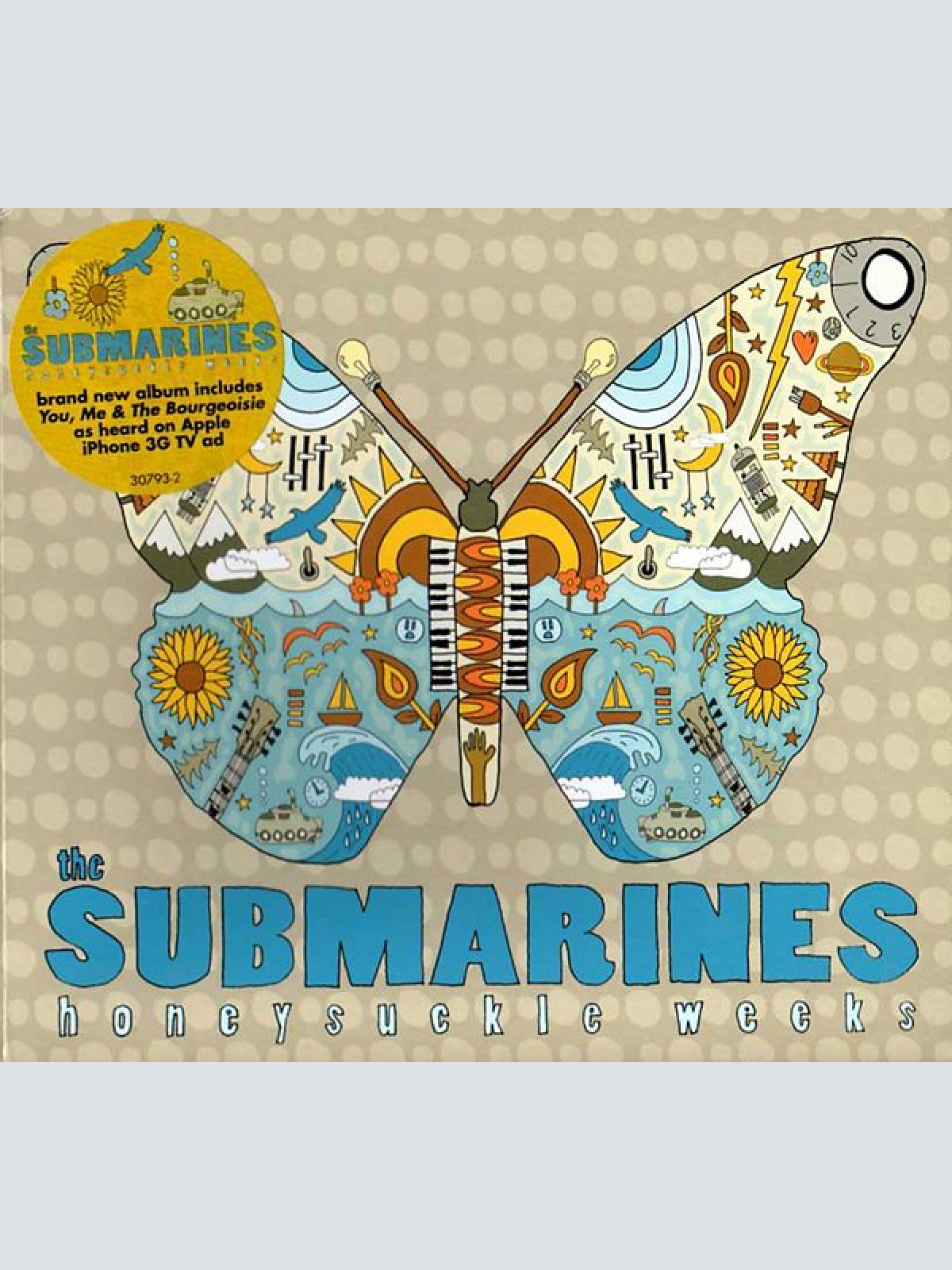 CD, Album The Submarines - Honeysuckle Weeks