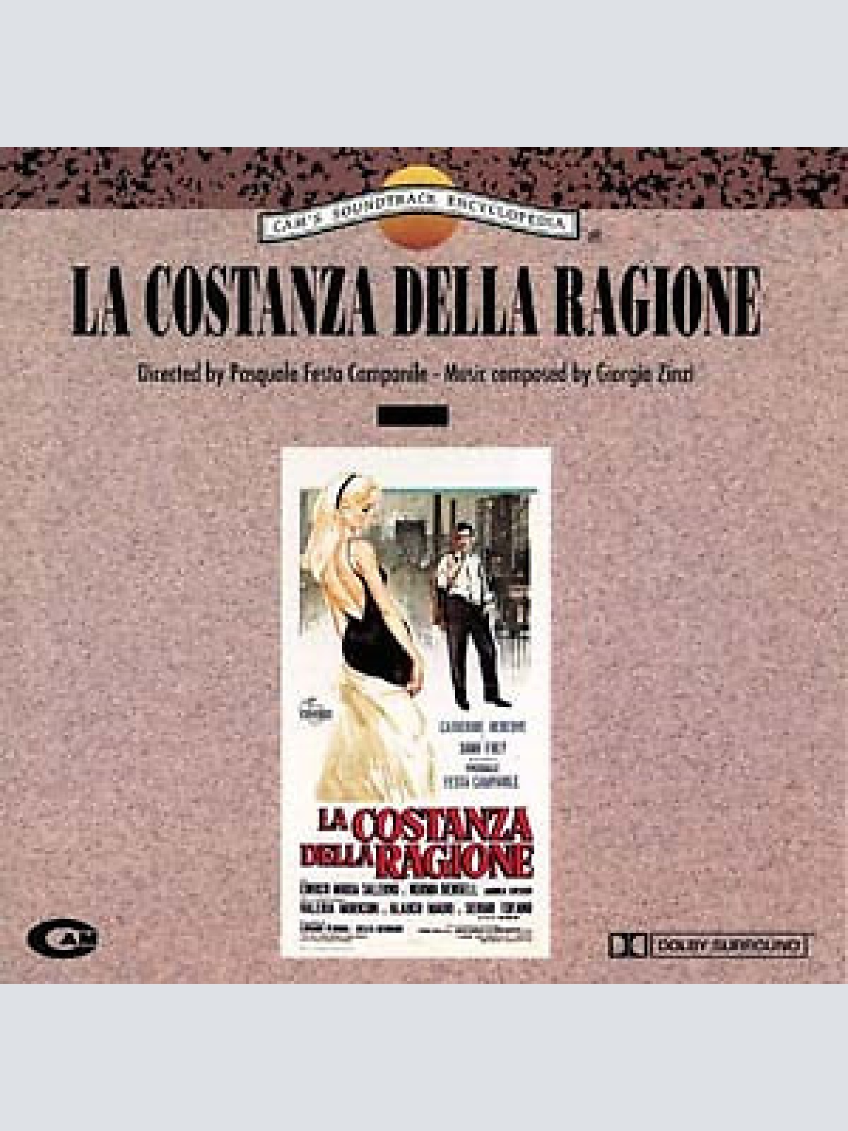 CD, Album, RE, RM Giorgio Zinzi - La Costanza Della Ragione