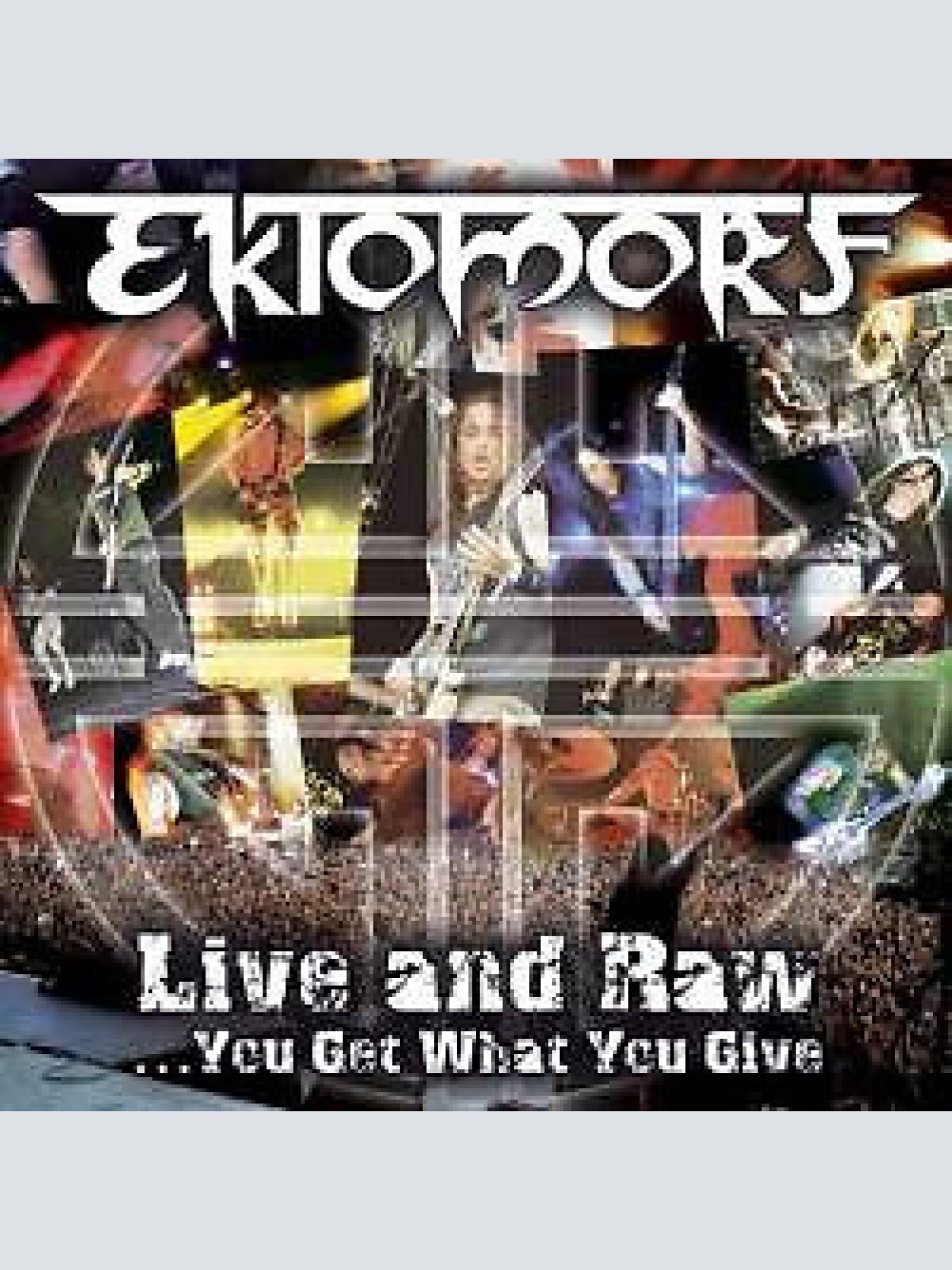 DVD, PAL + CD Ektomorf - Live And Raw ...You Get What You Give