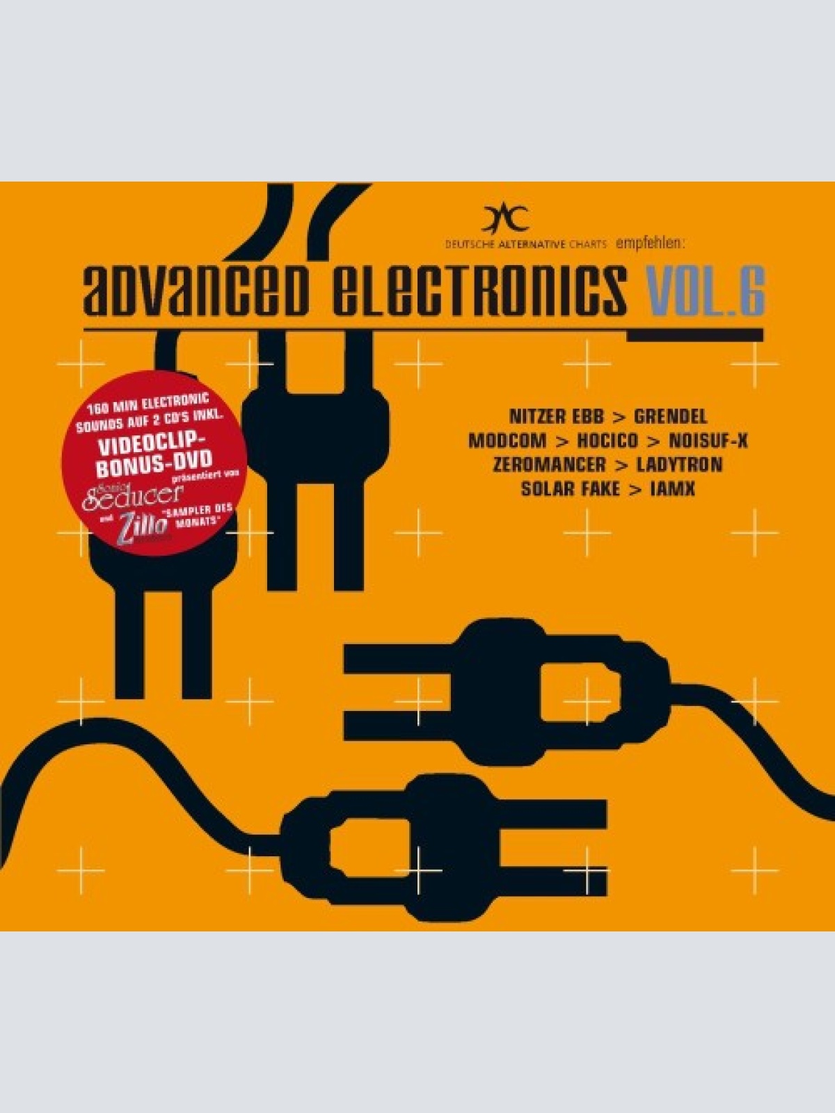 2xCD + DVD-V, PAL + Comp Various - Advanced Electronics Vol. 6