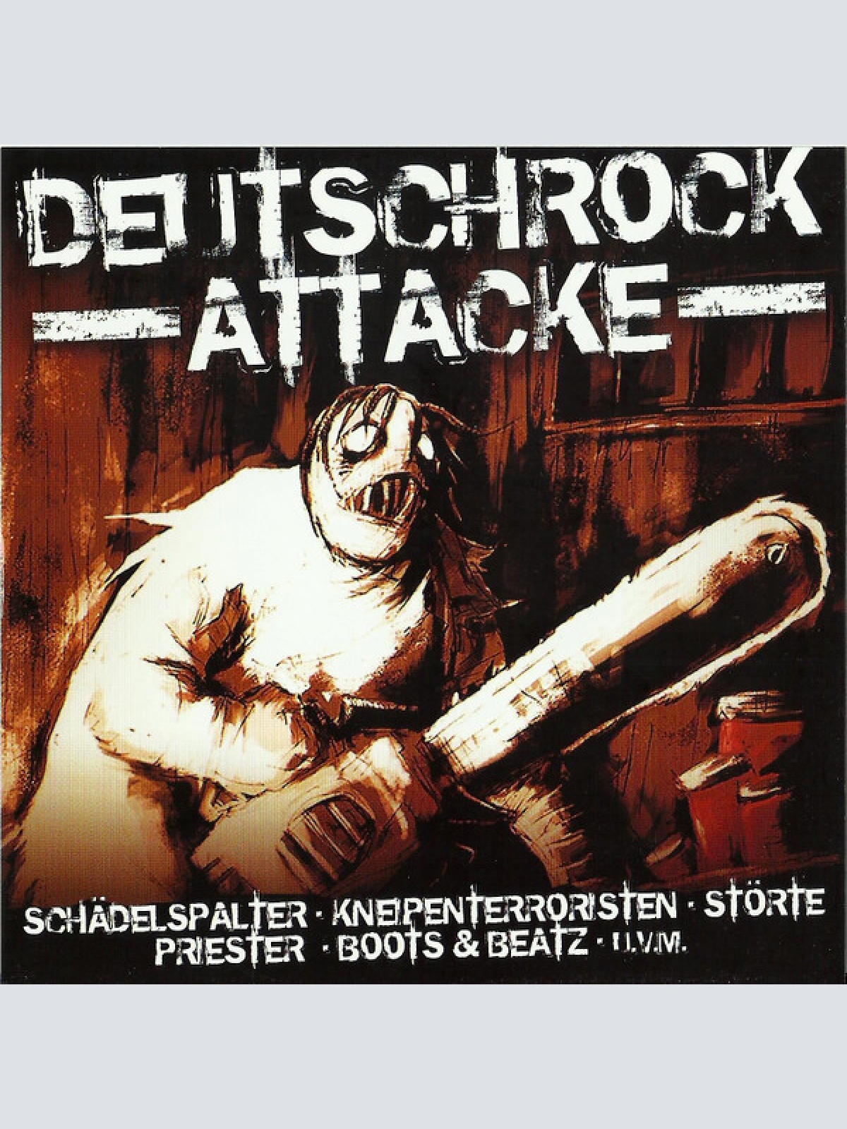 CD, Comp Various - Deutschrock Attacke