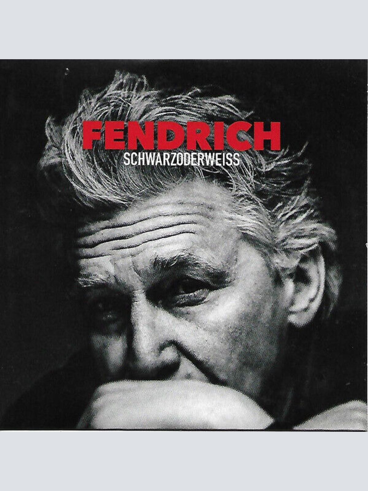 CD, Album, Promo Fendrich* - Schwarzoderweiss