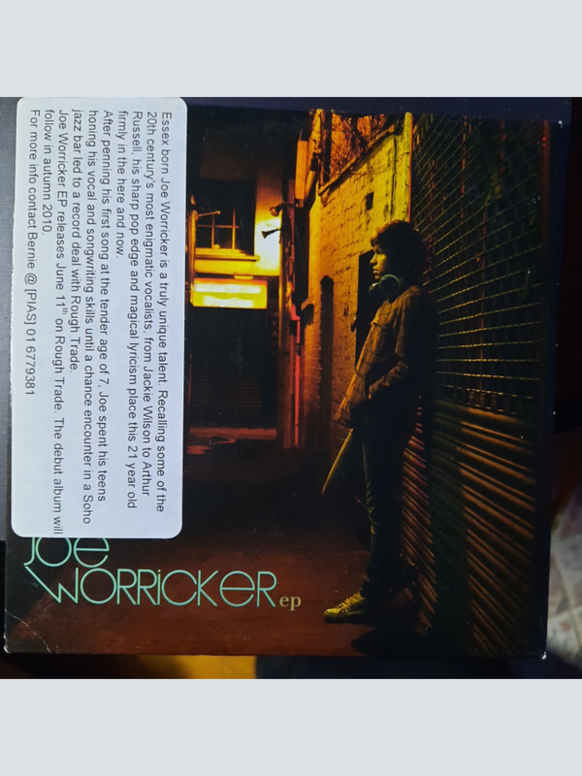 CDr, EP, Promo, Car Joe Worricker - E.P.
