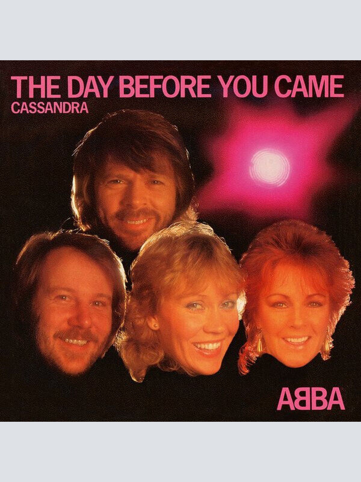 7", Single ABBA - The Day Before You Came