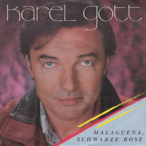 7", Single Karel Gott - Malaguena, Schwarze Rose