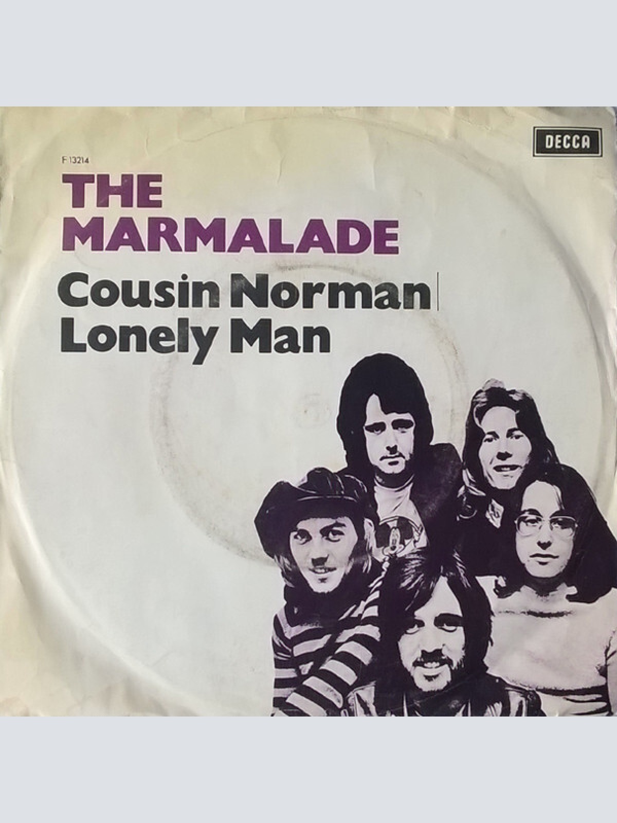 7", Single The Marmalade - Cousin Norman / Lonely Man