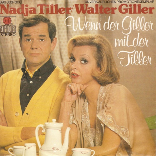 7", EP, Promo Nadja Tiller, Walter Giller - Wenn Der Giller Mit Der Tiller