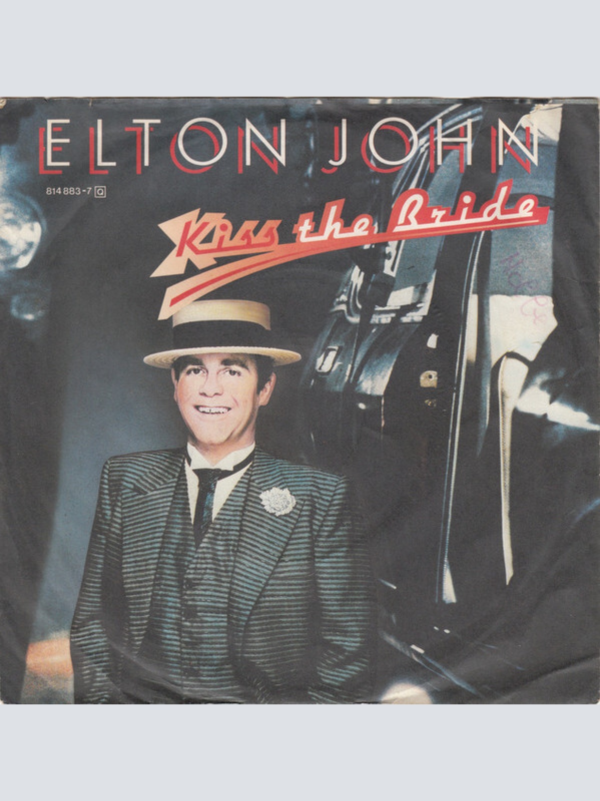 7", Single Elton John - Kiss The Bride