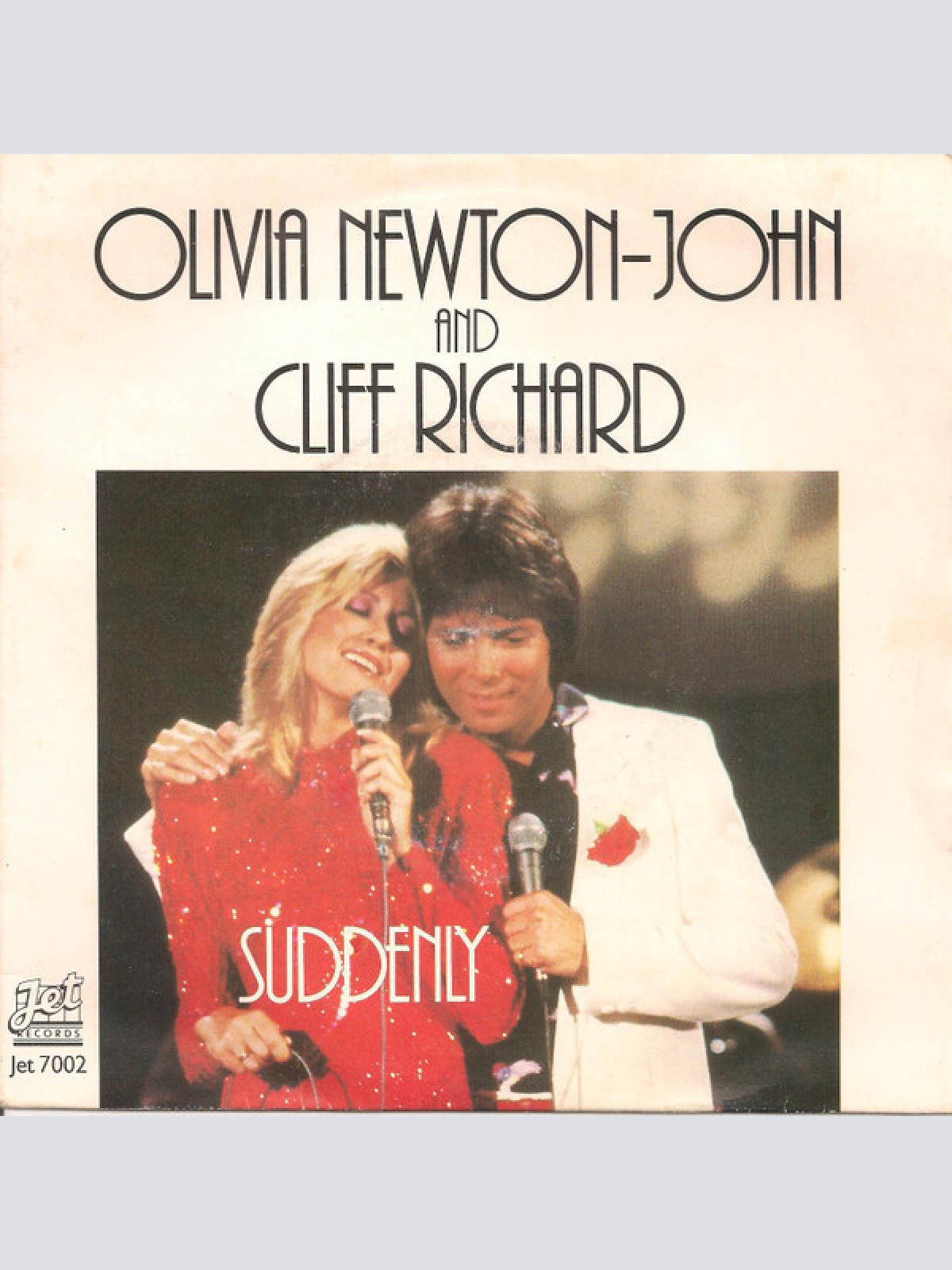 7", Single Olivia Newton-John With Cliff Richard - Suddenly