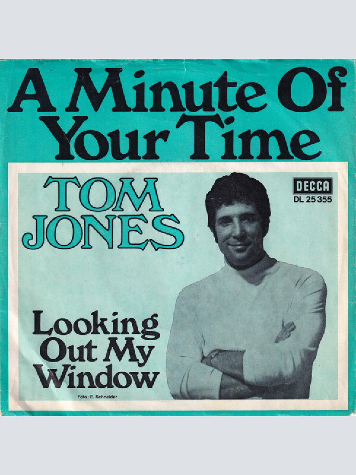 7", Single Tom Jones - A Minute Of Your Time