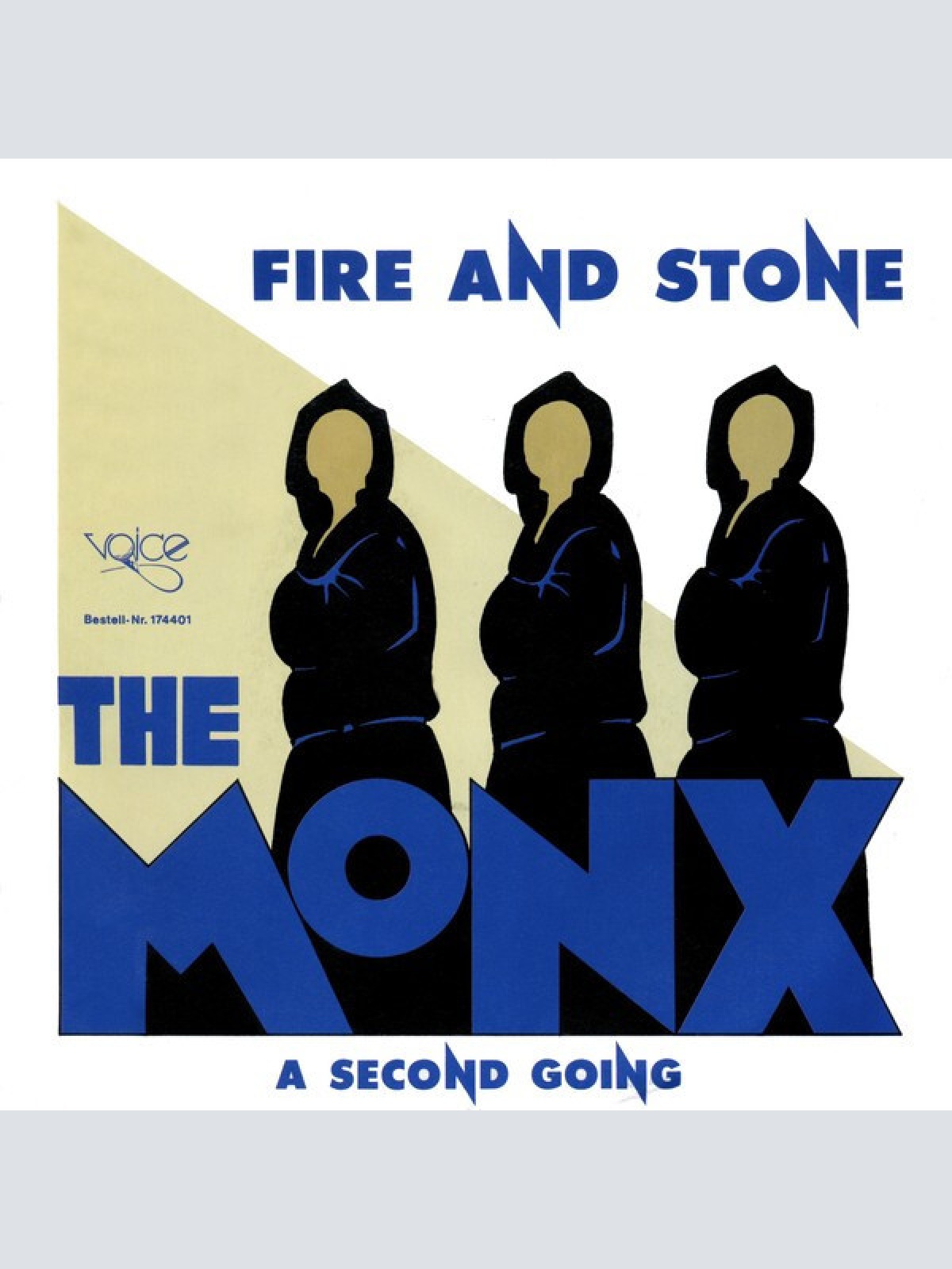 7", Single The Monx - Fire And Stone