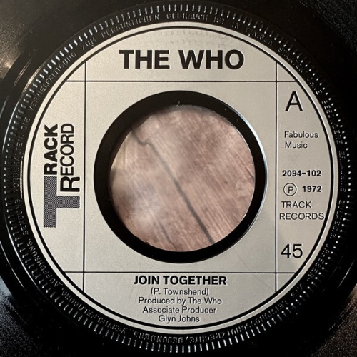 7", Single The Who - Join Together