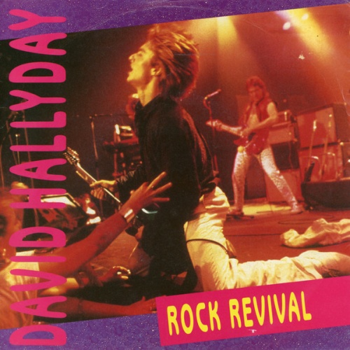 7", Single David Hallyday - Rock Revival