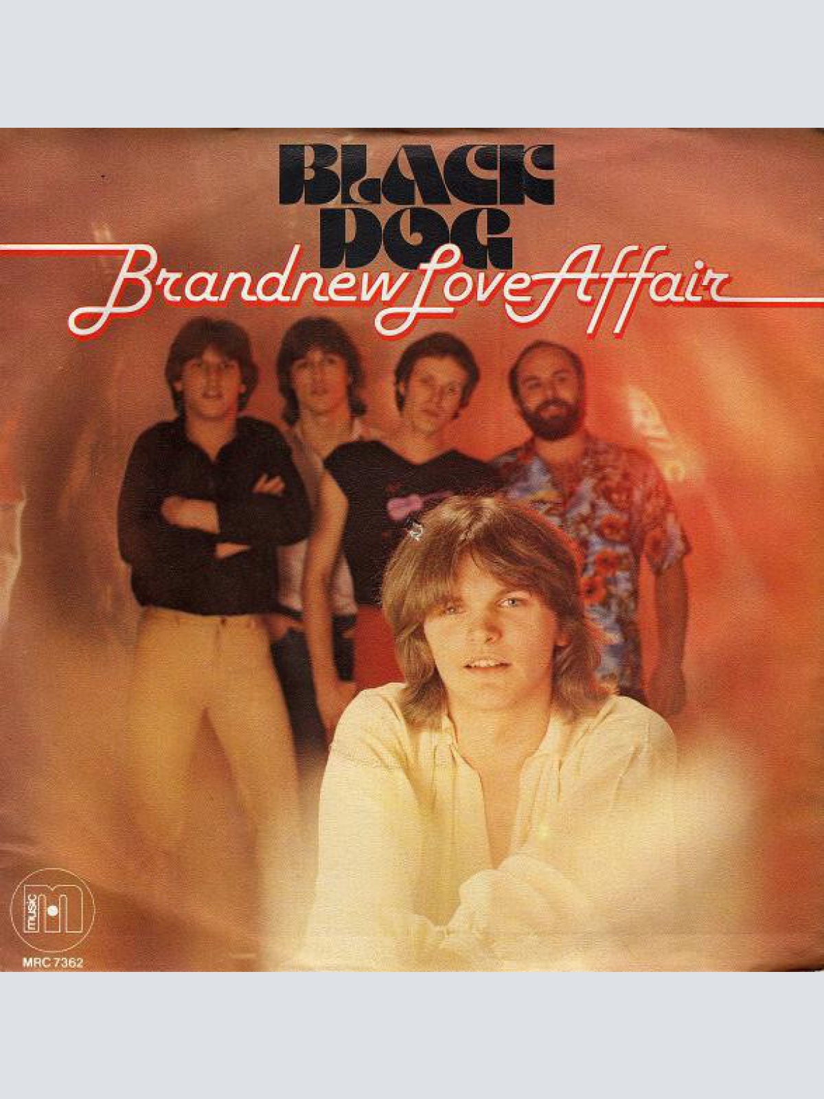 7", Single, Promo Black Dog - Brand New Love Affair