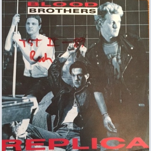 7", Single Blood Brothers (3) - Replica