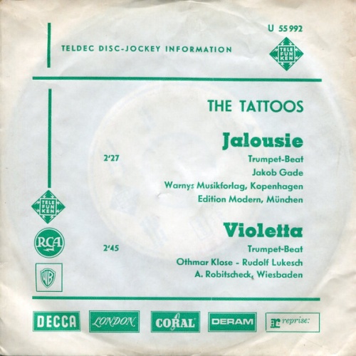 7", Single, Promo The Tattoos - Jalousie