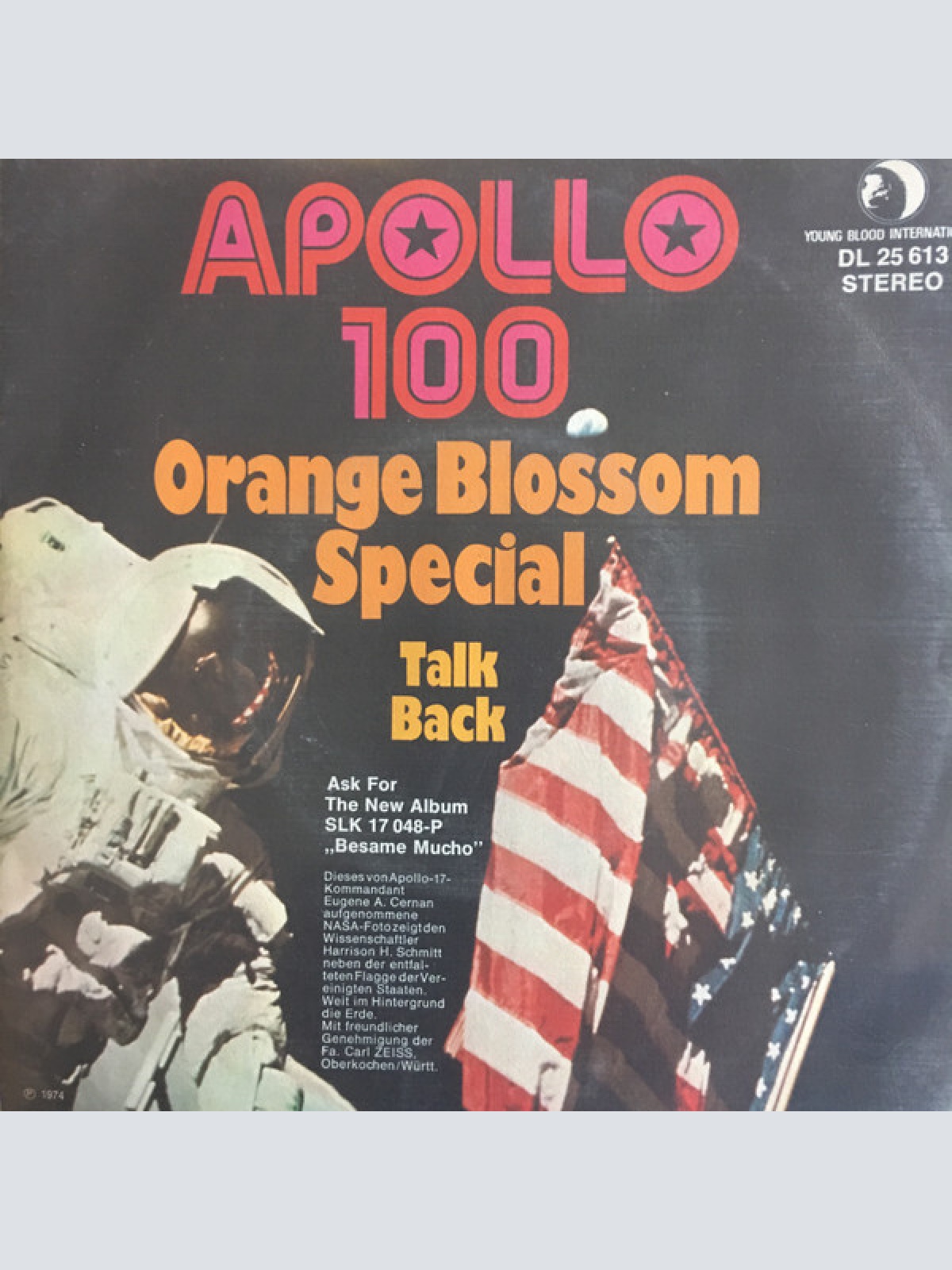 7", Single, Promo Apollo 100 - Orange Blossom Special