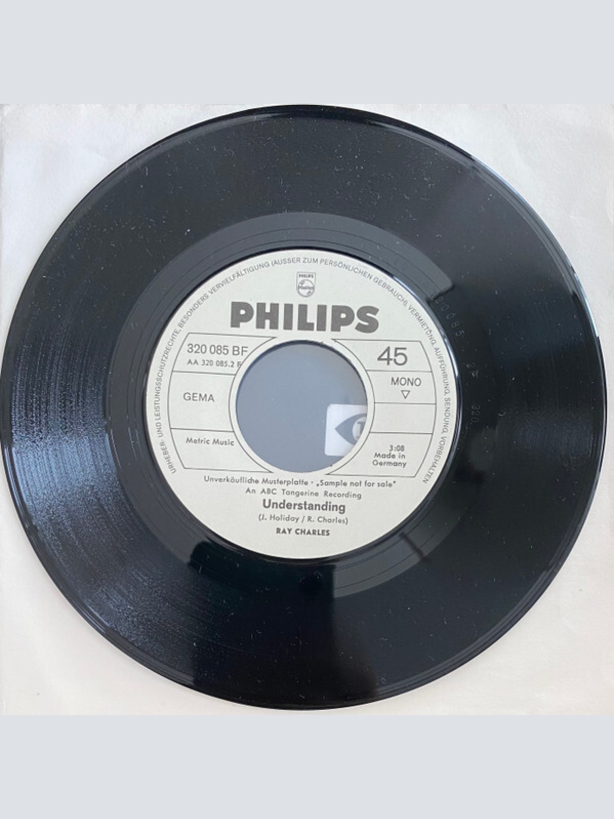 7", Single, TP Ray Charles - Eleanor Rigby