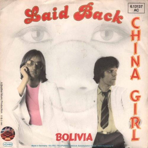 7", Single, Promo Laid Back - China Girl