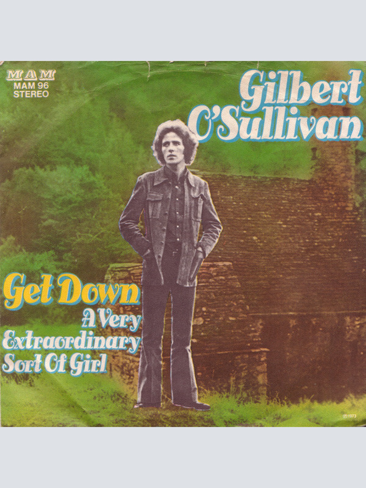 7", Single, Promo Gilbert O'Sullivan - Get Down