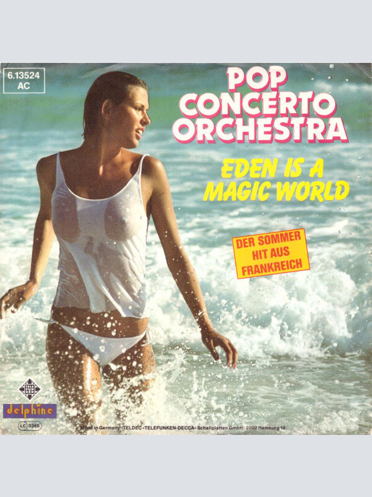 7", Single, Promo Pop Concerto Orchestra - Eden Is A Magic World