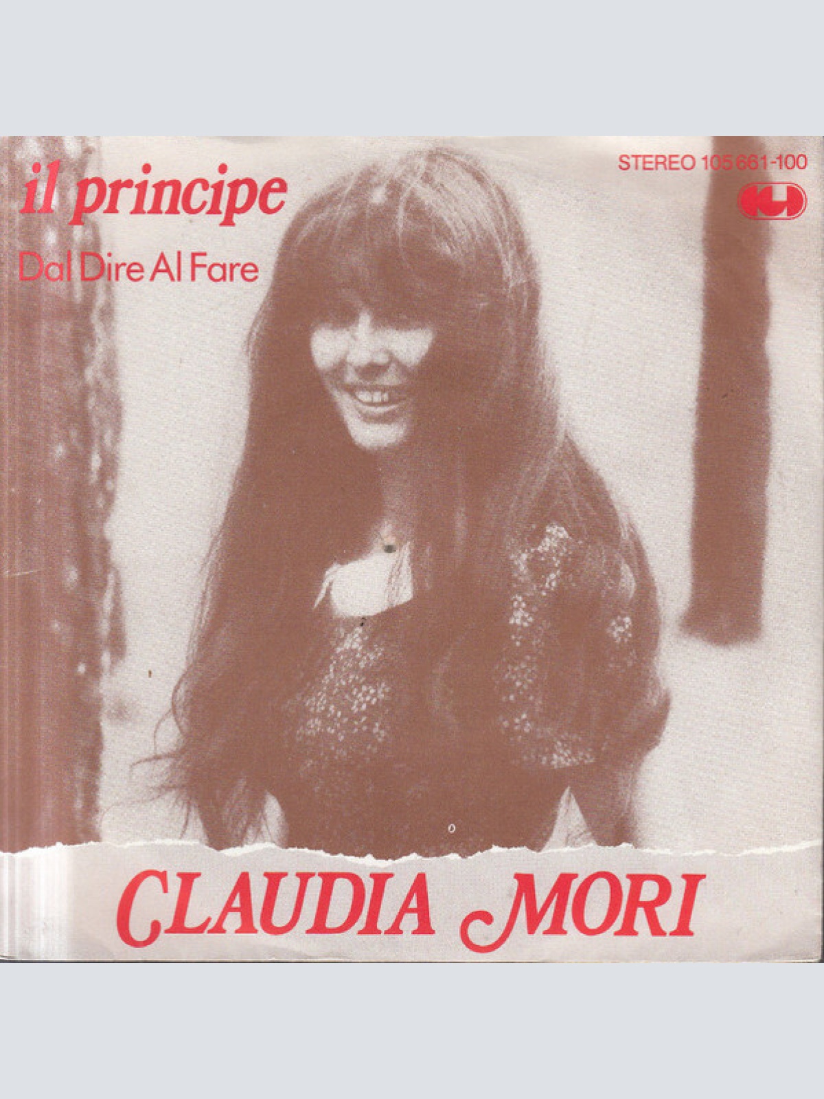7", Single Claudia Mori - Il Principe