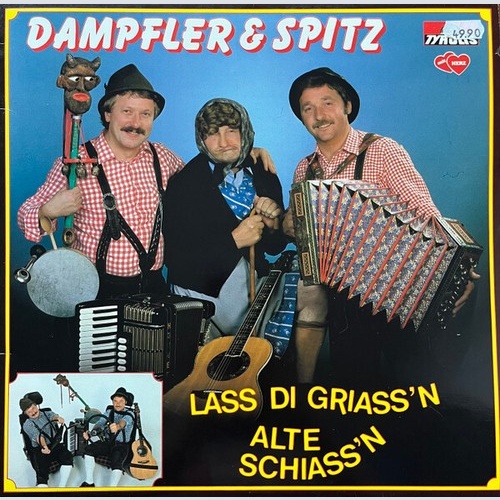 LP, Album Dampfler & Spitz - Lass Di Griass'n Alte Schiass'n