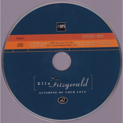 CD, Album, RE Ella Fitzgerald - Sunshine Of Your Love