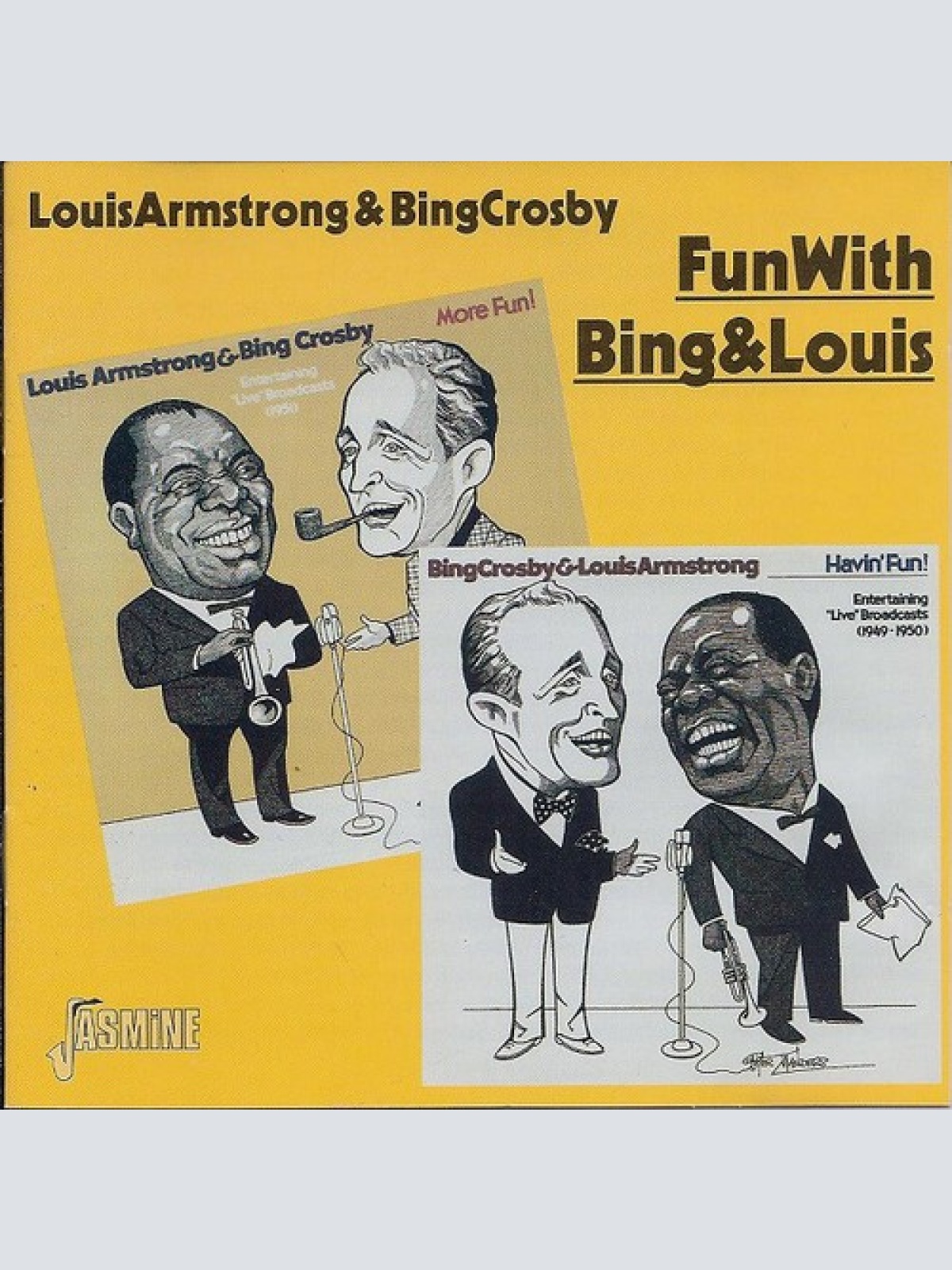 CD, Comp, Mono Louis Armstrong & Bing Crosby - Fun With Bing & Louis