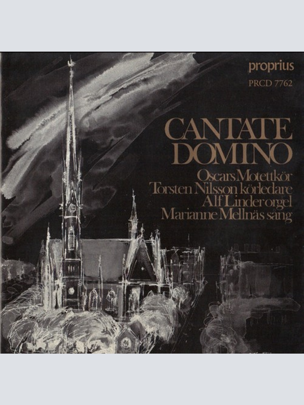 CD, Album Oscars Motettkör, Torsten Nilsson, Alf Linder, Marianne Mellnäs - C...