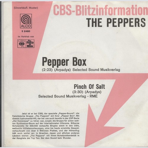 7", Single, Promo The Peppers - Pepper Box