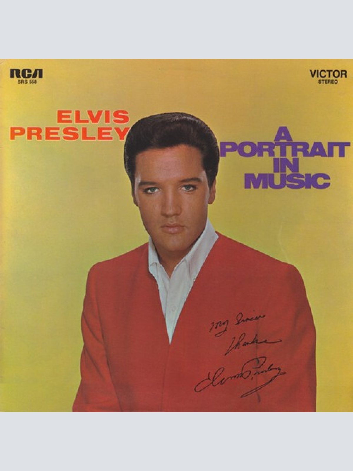 LP, Comp, Gat Elvis Presley - A Portrait In Music
