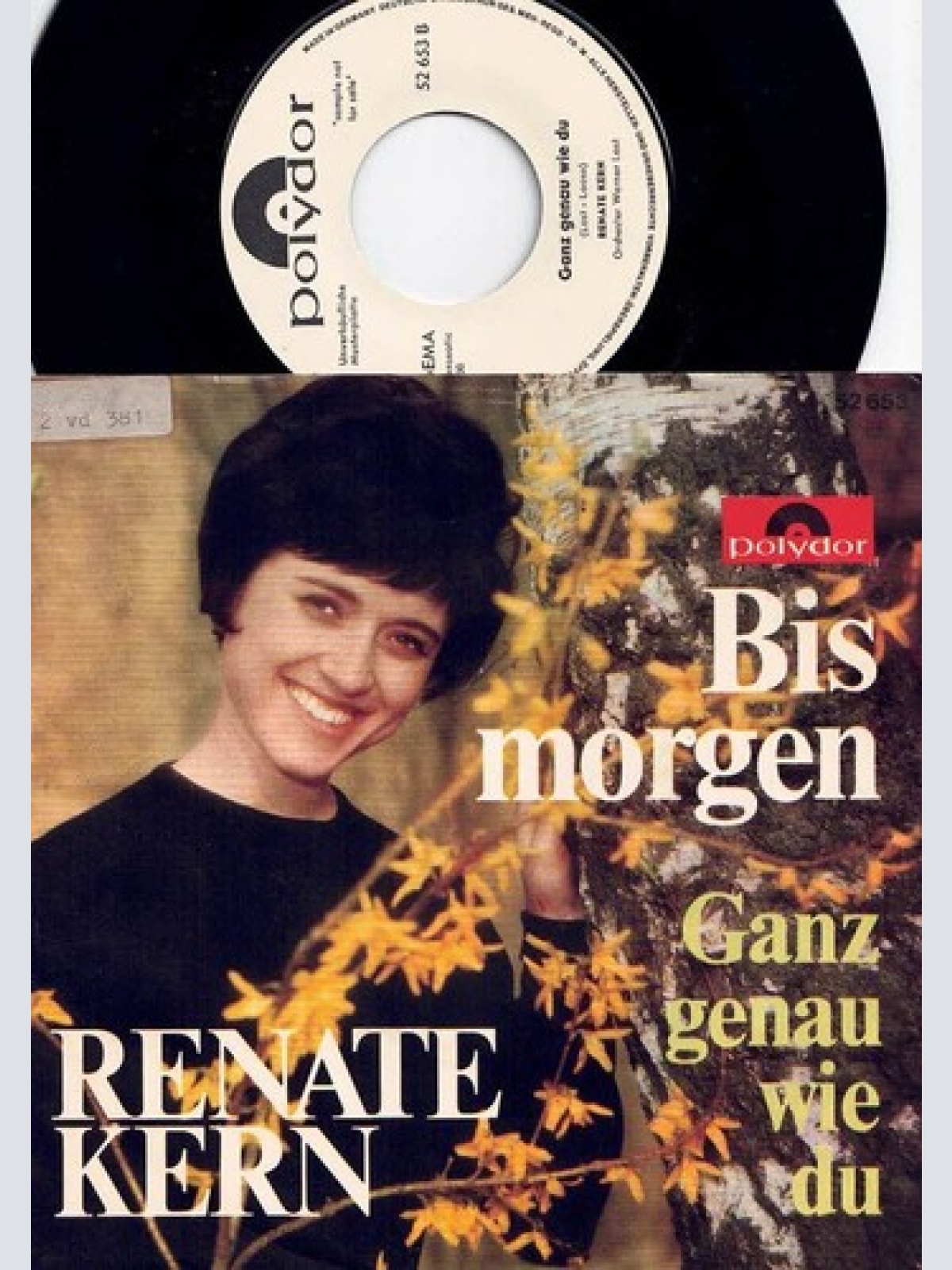 7", Single, Promo Renate Kern - Bis Morgen