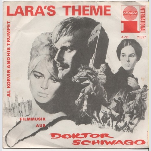 7", Single Al Korvin And His Trumpet And The Clippers - Lara's Theme / Joseph...