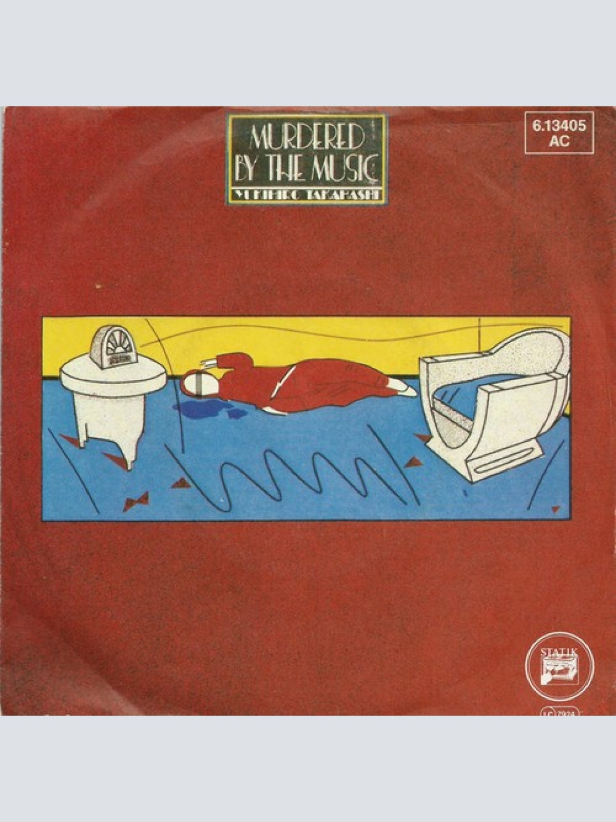 7" Yukihiro Takahashi - Murdered By The Music