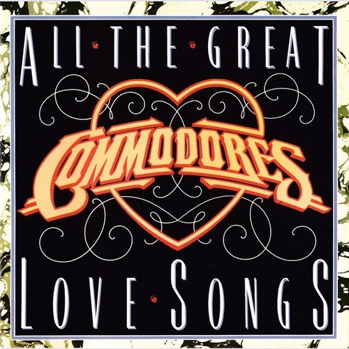 CD, Comp Commodores - All The Great Love Songs