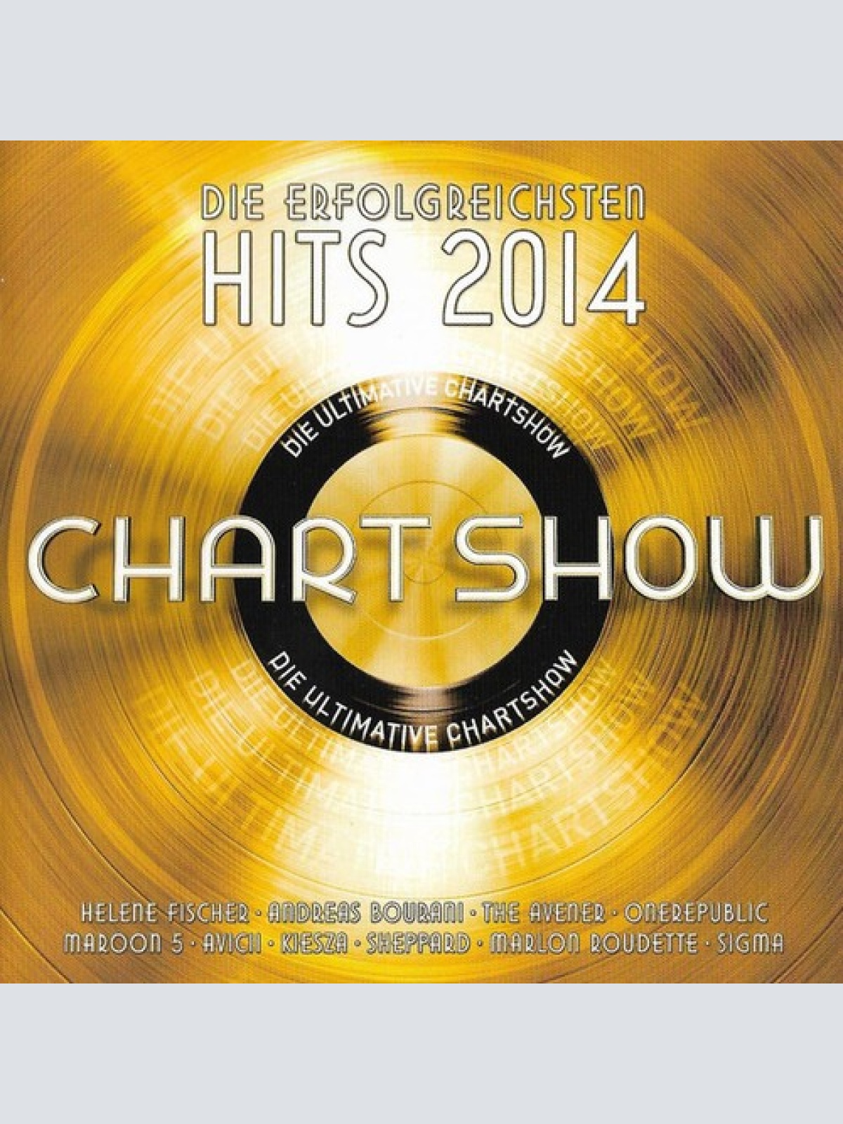 2xCD, Comp Various - Die Ultimative Chart Show - Die Erfolgreichsten Hits 2014