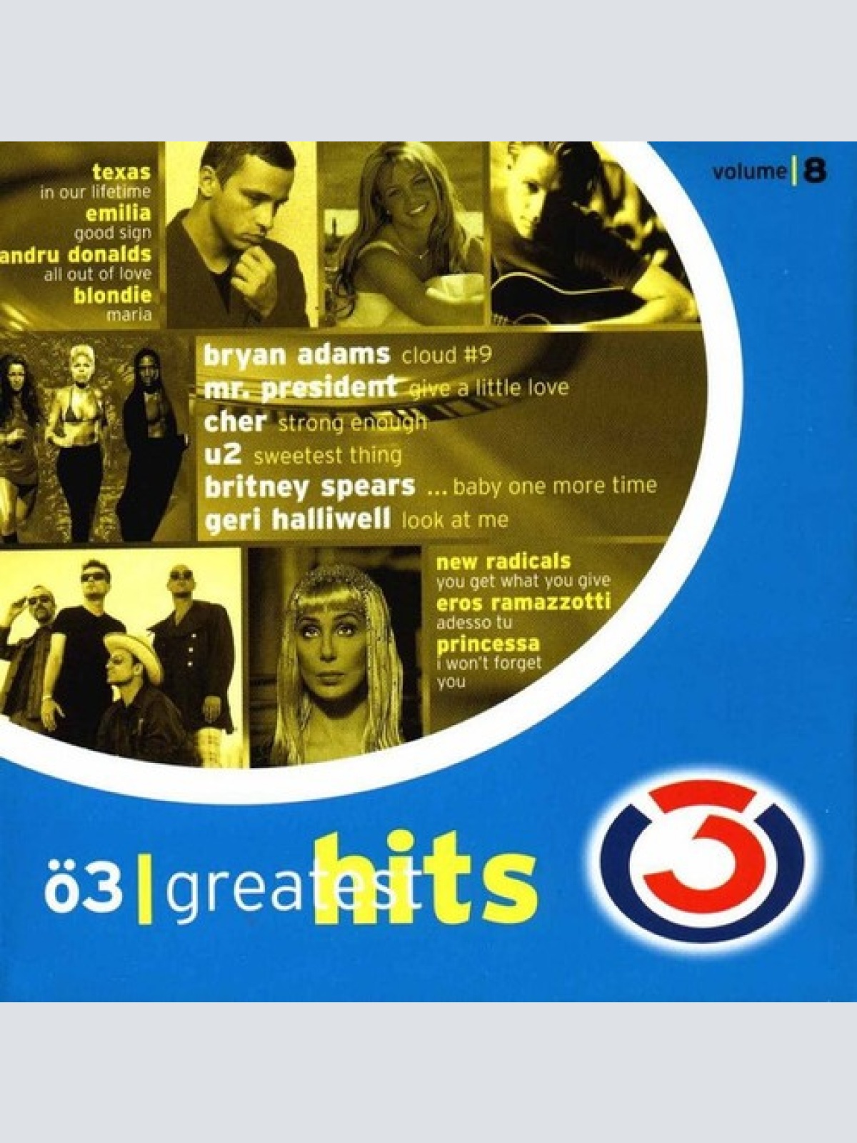 CD, Comp Various - Ö3 Greatest Hits Volume 8