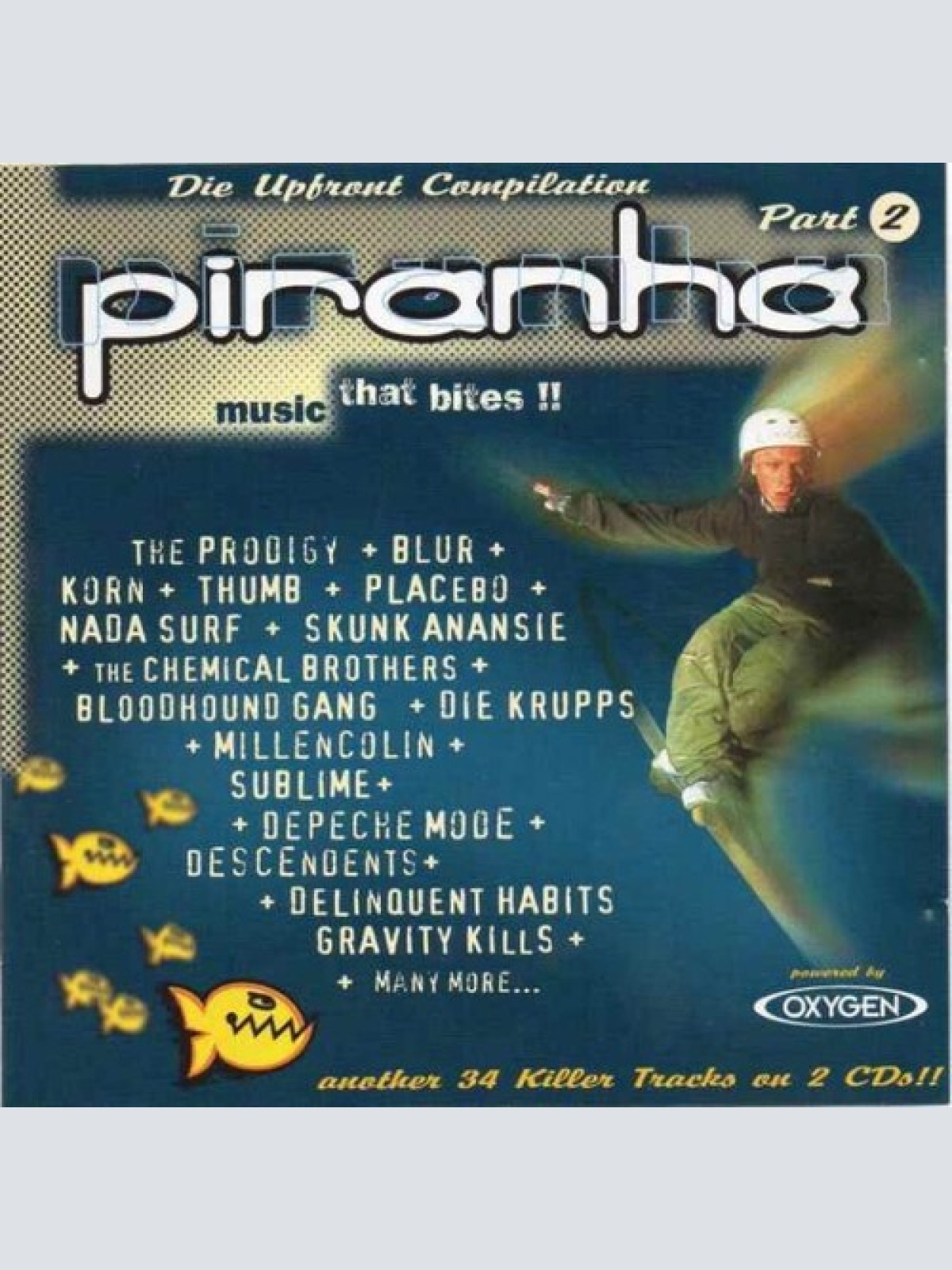 2xCD, Comp Various - Piranha - Music That Bites! Vol.2