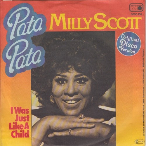 7", Single Milly Scott - Pata Pata
