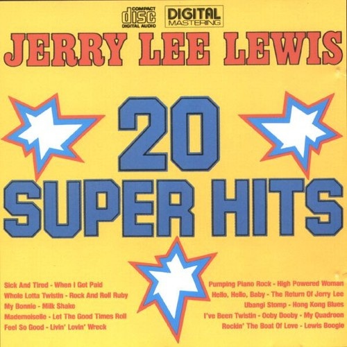 CD, Comp Jerry Lee Lewis - 20 Super Hits