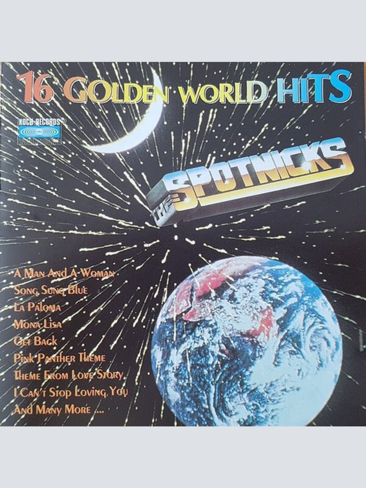 CD, Album The Spotnicks - 16 Golden World Hits