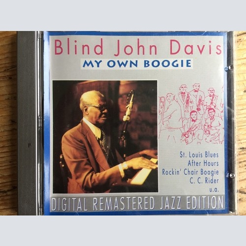 CD, Album, RM, RP Blind John Davis - My Own Boogie