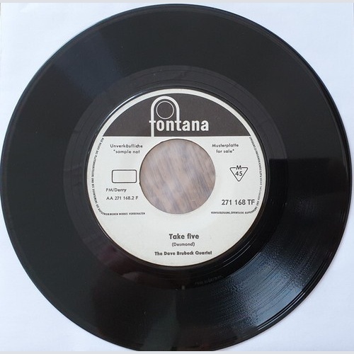 7", Single, Promo The Dave Brubeck Quartet - Blue Rondo A La Turk / Take Five