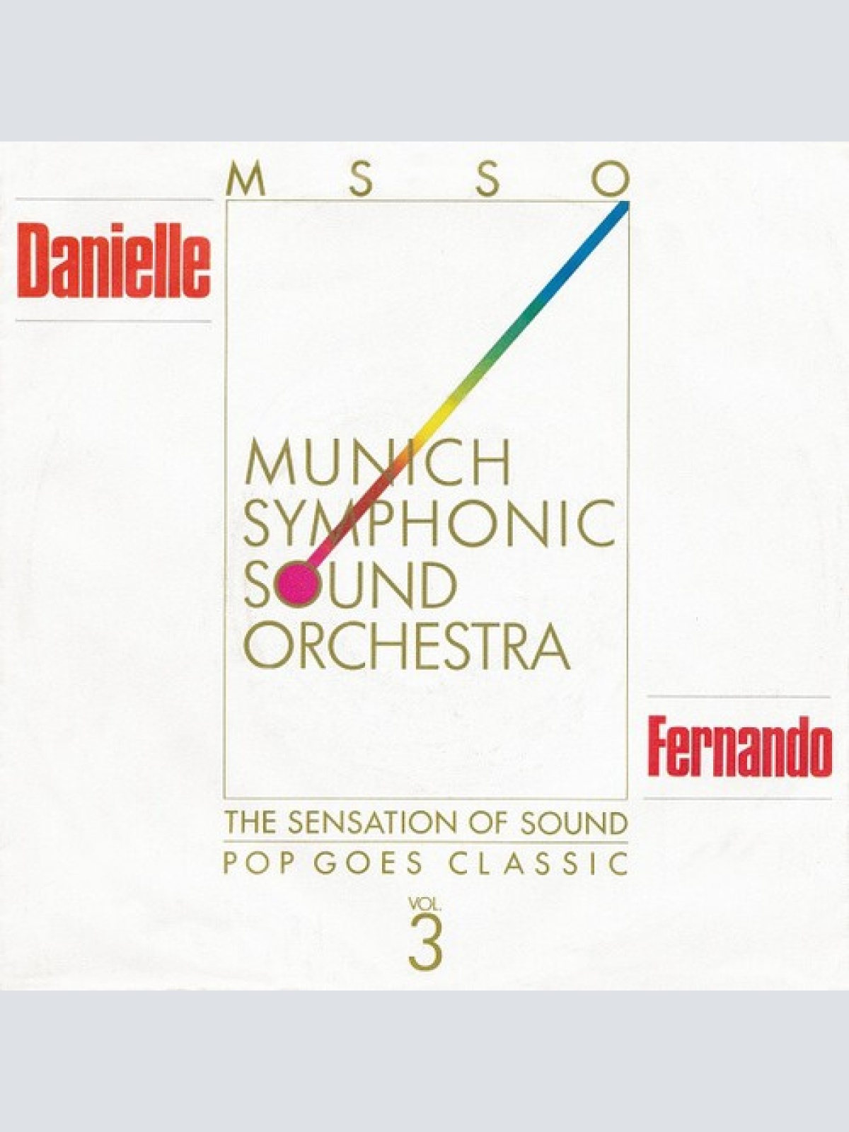 7", Promo Munich Symphonic Sound Orchestra - Danielle / Fernando