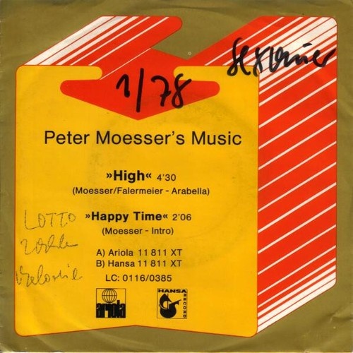 7", Single, Promo Peter Moesser's Music - High / Happy Time