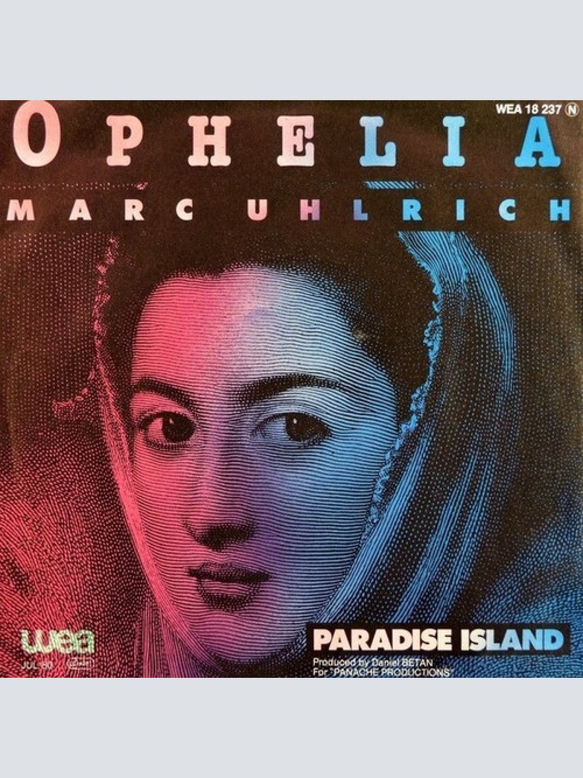7", Single Marc Uhlrich - Ophelia