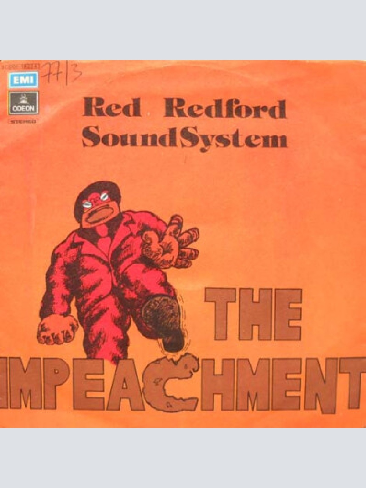 7" Red Redford Sound System* - The Impeachment