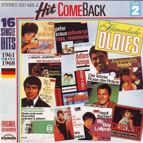 CD, Comp Various - Hit Come Back • Himmlische Oldies • Nr. 2 • 16 Single Hits...