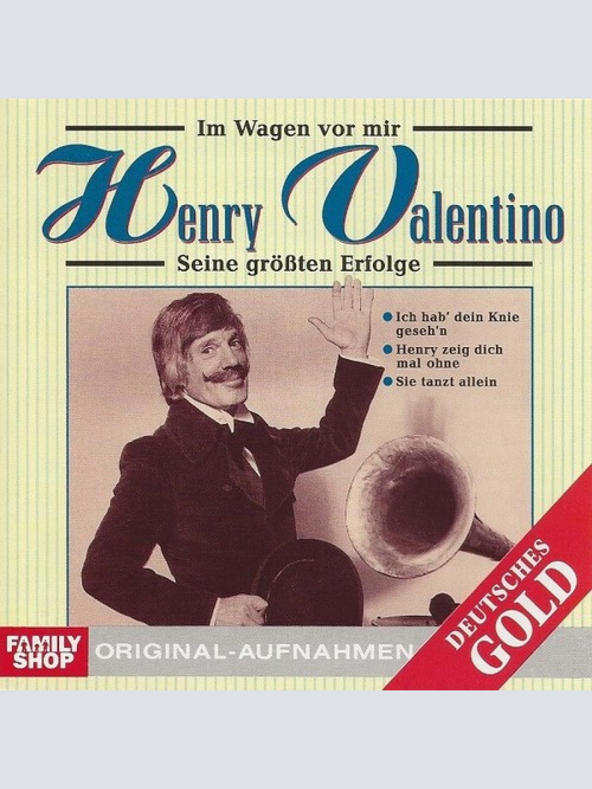 CD, Comp Henry Valentino - Im Wagen Vor Mir - Seine Größten Erfolge
